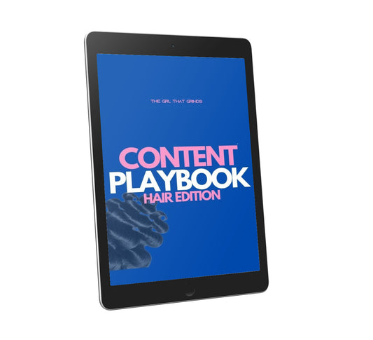 THE CONTENT PLAYBOOK: HAIR EDITION
